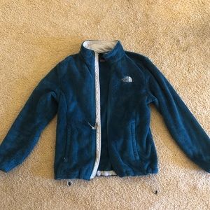 Teal North Face Jacket